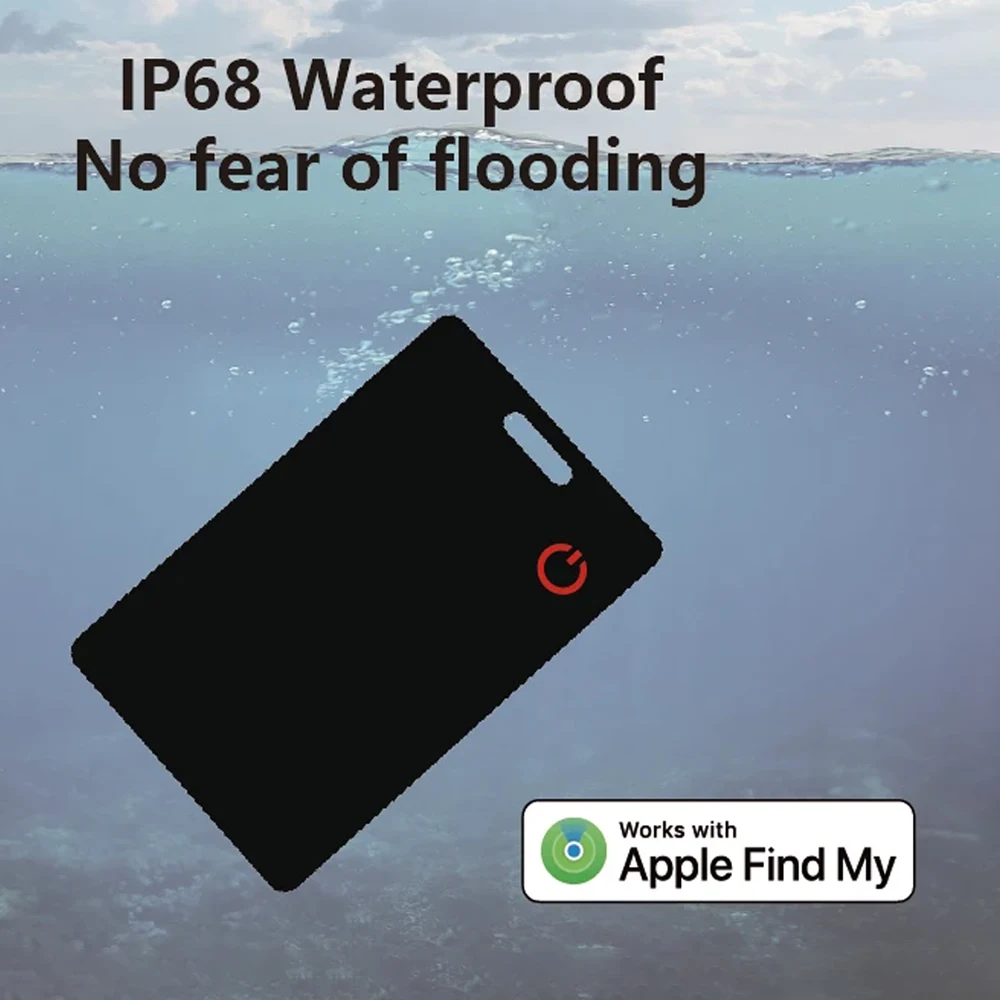Wallet Tracker Card Wireless Charging Tracking Location Gps Locator Smart Tag For Apple Find My Airtag GPS Locator Iost