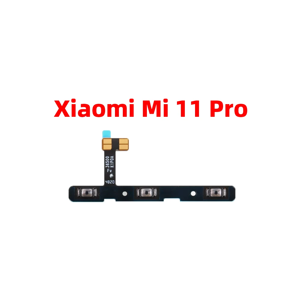 For Xiaomi Mi 11 Pro Power ON OFF Volume Camera Key Button Switch Flex Cable Replacement