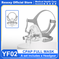 YuWell YF-02 Cpap Mask with Headgear Full Mask Auto CPAP APAP BIPAP For Medical Air Breathing Machine Sleep Apnea Anti Snoring