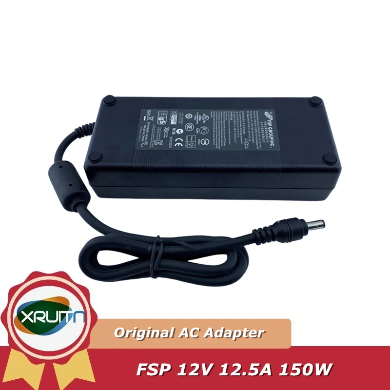 

Genuine FSP FSP150-AHAN1 Switching Power Adapter 12V 12.5A Charger 150W Monitor Laptop Power Supply 5.5*2.5mm 6.5*3.0mm