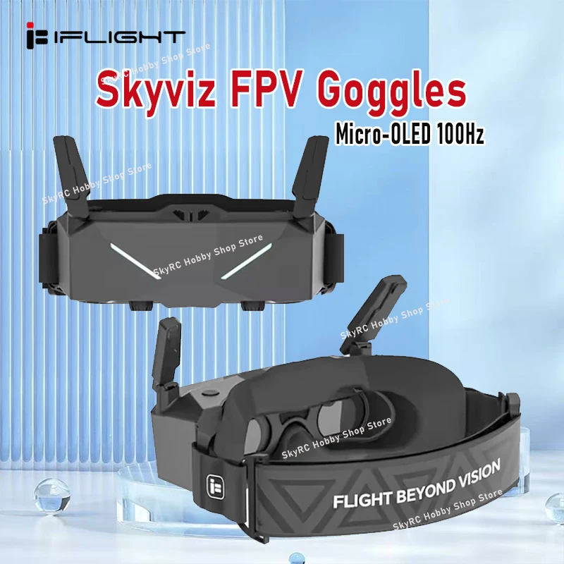 

iFlight Skyviz FPV Goggles Analog Goggles Micro-OLED 100Hz with Race/Freestyle FOV Modes