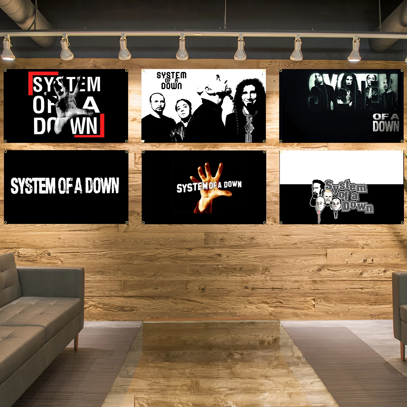 90x150cm 3X5FT American Rock Band System Of A Down Flags Polyester Printed Banner For Decoration