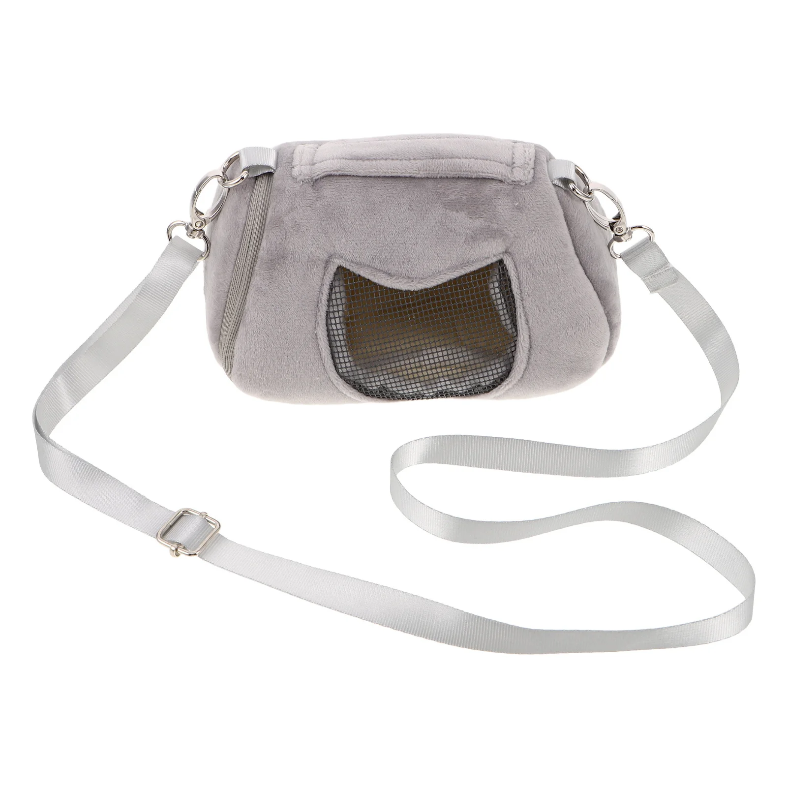 

Hamster Carrier Bag Soft Flat Bottom Small Animal Breathable Pet Travel Pouch Outdoor Shoulder Bag Sugar Glider Rat Guinea Pig