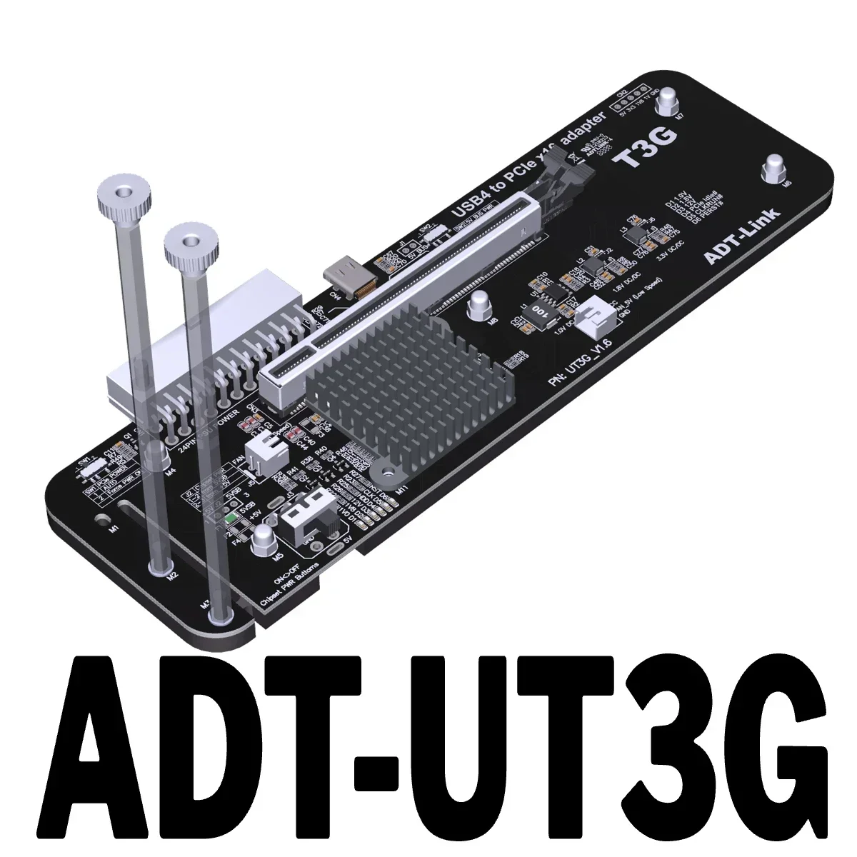 ADT-Link K43SG 4.0 M.2 M-Key NVMe to PCI-E 4.0 X16 External GPU