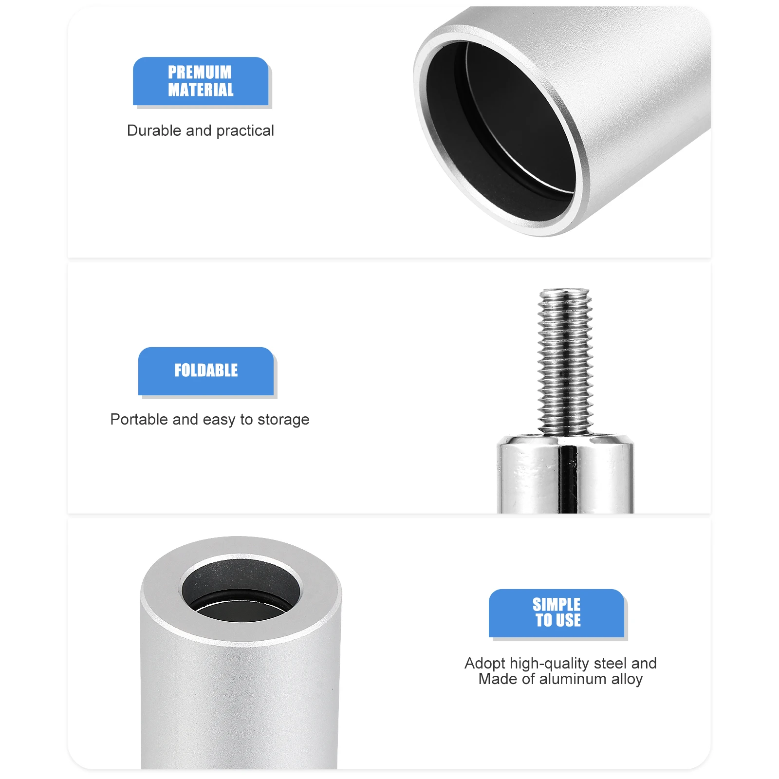 

Sunflower Bike Headset Setter Installer Star Nut Tool 28.6mm Aluminum Steel Titanium Forks Durable Practical Cycling