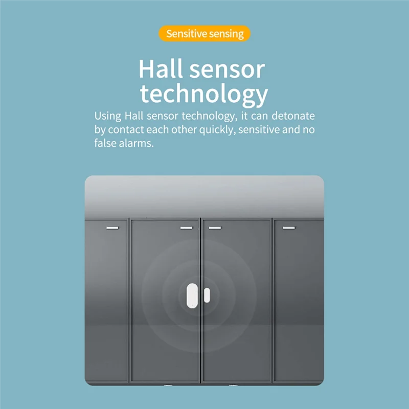 AD41-Tuya aimant de porte intelligent Zigbee + capteur de lumière fenêtre porte ouverte rappel de lumière capteur d'éclairage