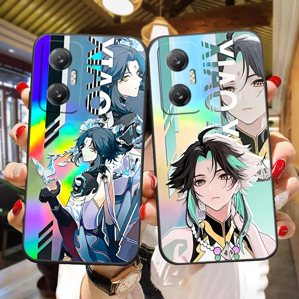 

Game Girls Genshin Impact Cover Phone Case For Infinix HOT 9 10 10I 10S 11 11S 12 12I 20 20I 20S 30 30I ZERO X 20 30 Case Funda