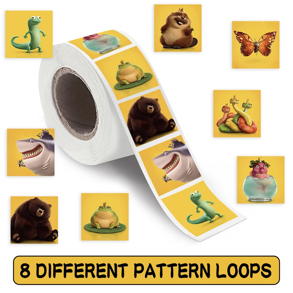 

500pcs/roll Cartoon Disney Hoppers Anime Sealing Stickers Funny Reward Decals DIY Notebook Phone Guitar Cute Decoration Sticker