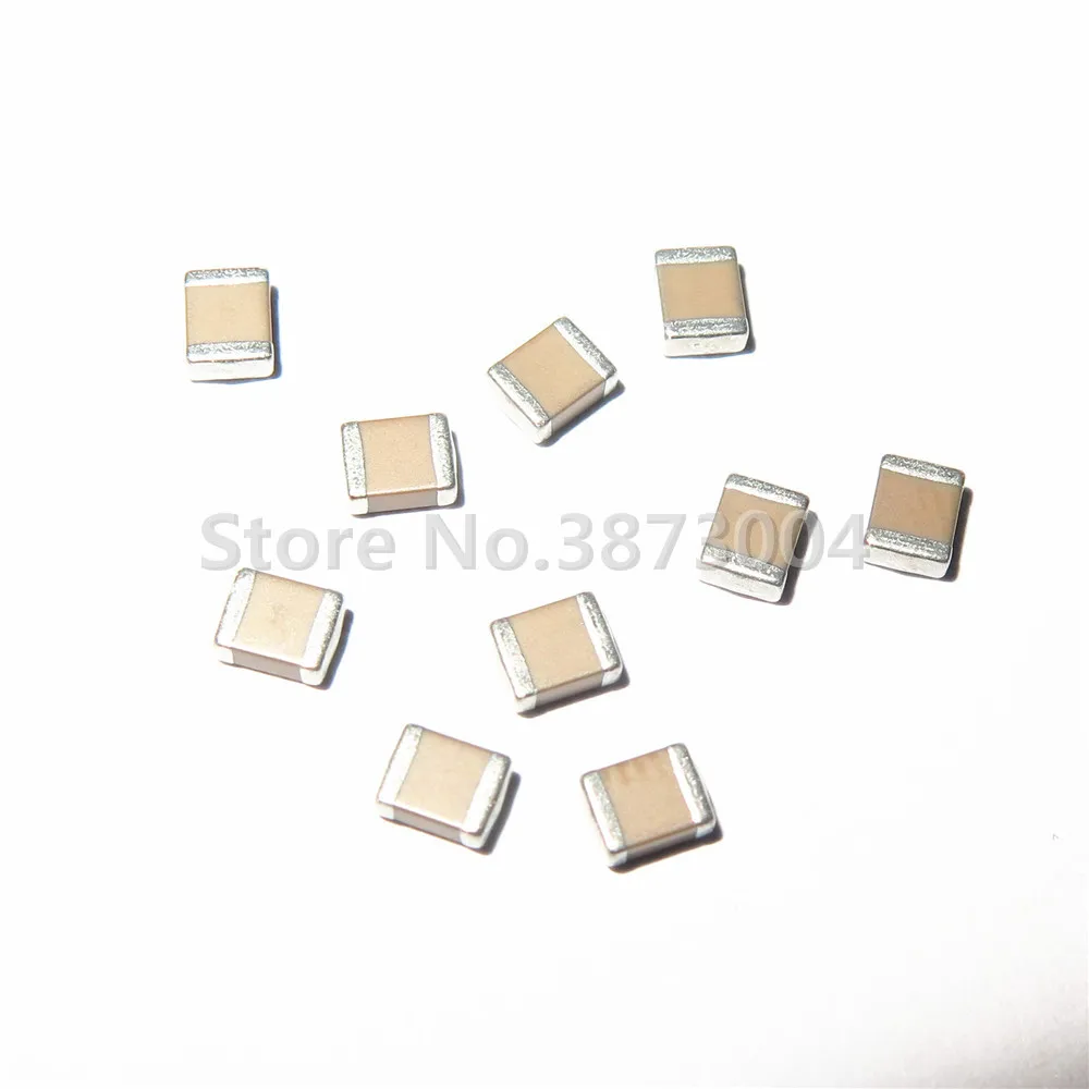 50pcs 1210 2200nF 2.2uF 100V 10% Thick Film Chip Multilayer Ceramic Capacitor