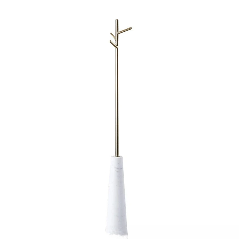 

Marble floor coat rack
