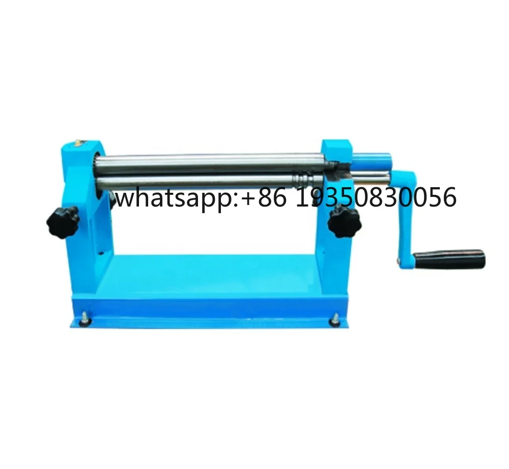 2026-W01-0.8x610 Slip Rolling Machine 24 Inch Width Plate Curve Roll Bending Machine