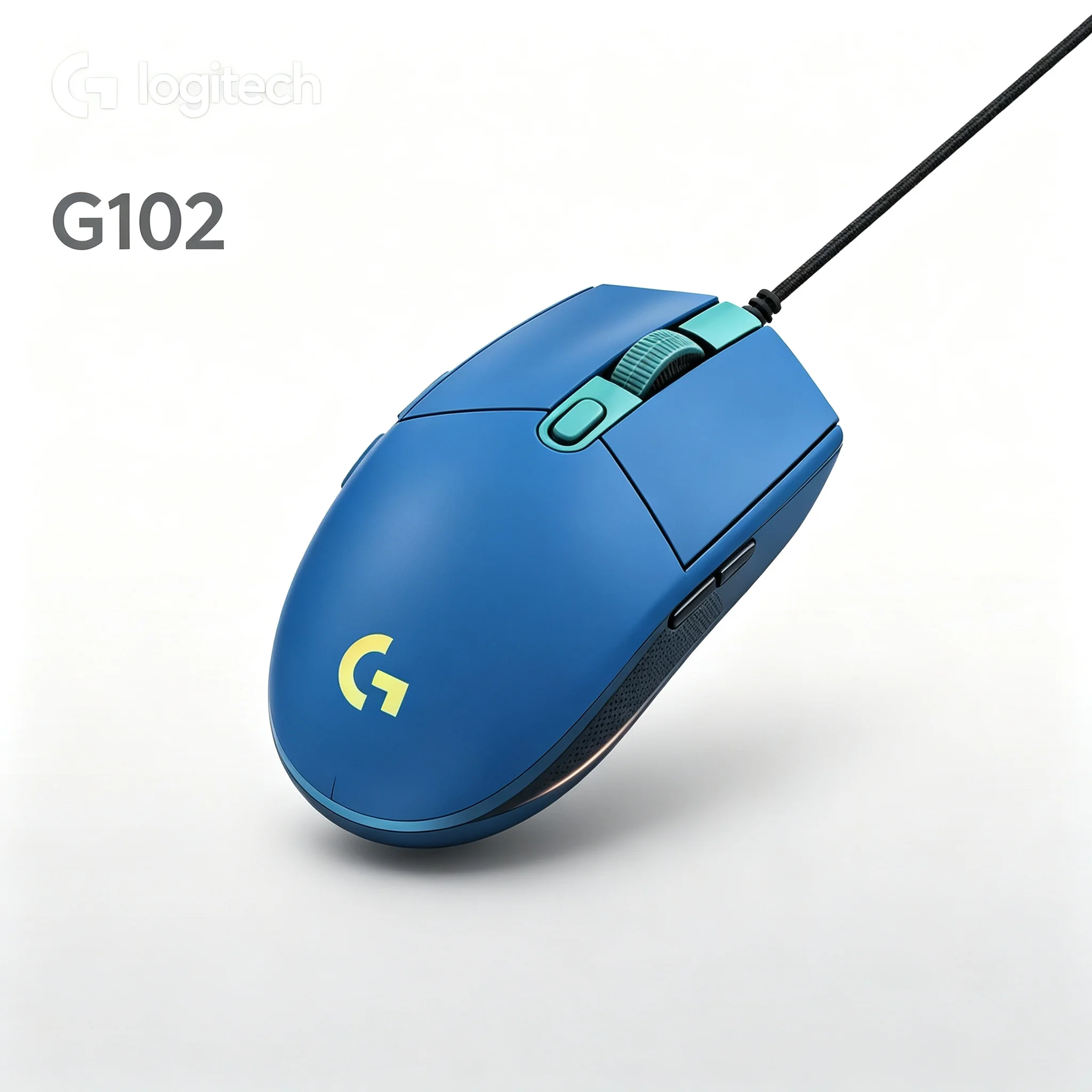 Logitech G102 Wired Gaming Mouse RGB Multi‑color Light For CSGO PUBG LOL League of Legends Valorant PC Game Mice
