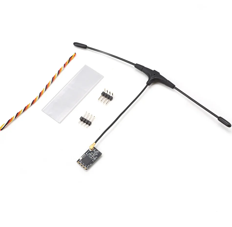 Ricevitore 915M 2.4G ELRS NANO expressslrs recettore W Antenna tipo T supporto a lungo raggio aggiornamento Wifi per droni RC FPVRacing