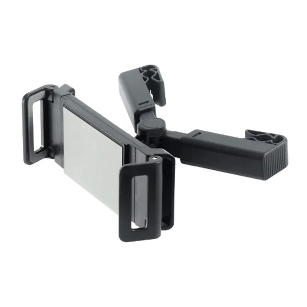 New Telescopic Car Headrest Phone & Tablet Holder 360 Degree Rotation Auto Rear Seat Mount Stand for 4-12.9 Inch iPad Smartphone