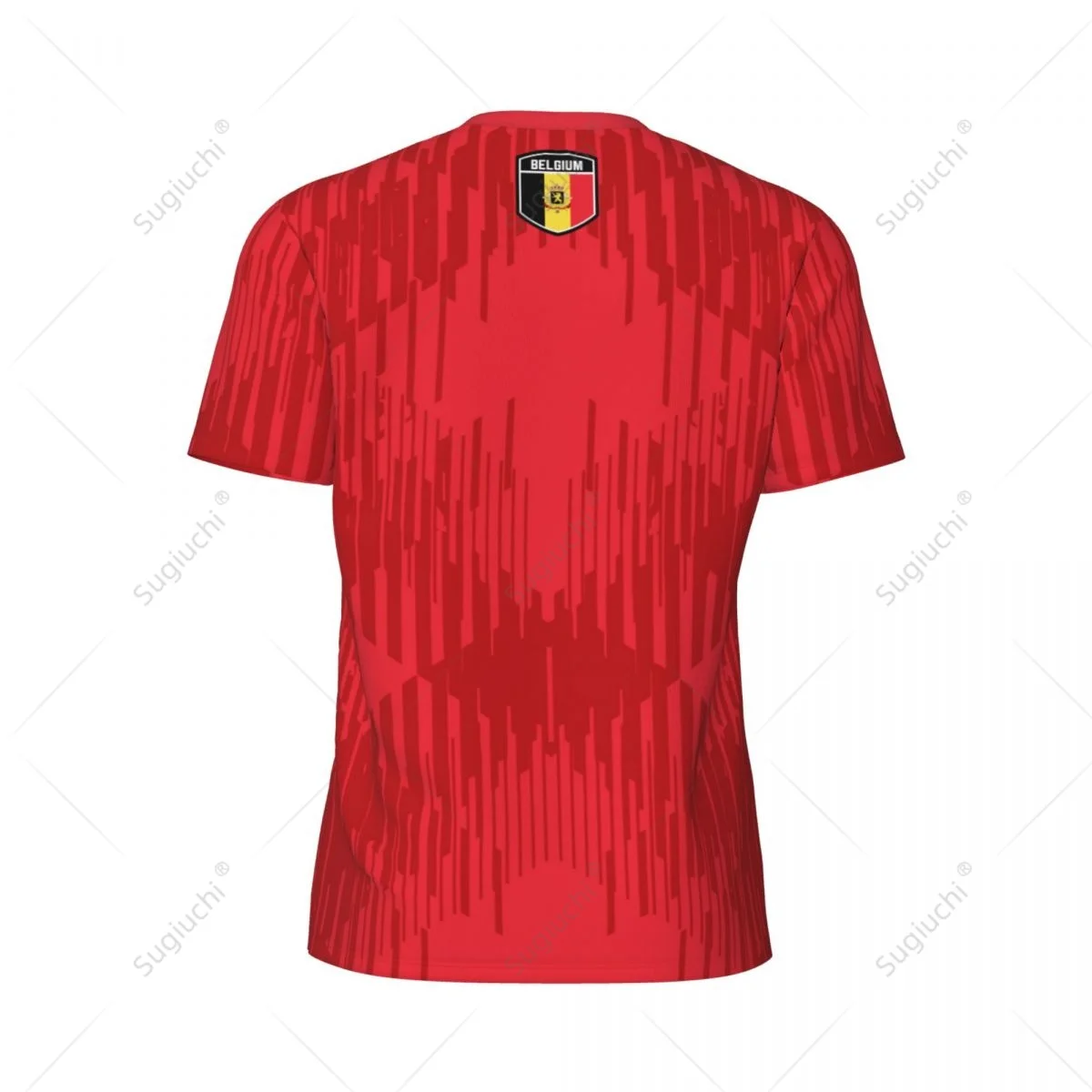 Camiseta con estampado 3D de Belgie Belgium para fanáticos, camiseta de malla para correr, bicicleta, fútbol, tenis, Fitness, deportes únicos