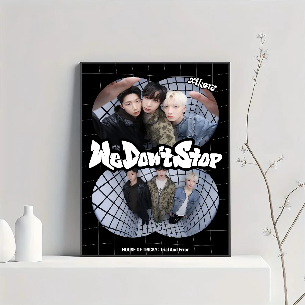 1 قطعة بوي باند كور X-xikers ملصق HD الملصقات غرفة المنزل مقهى فن الديكور طلاء جدران صورة #6