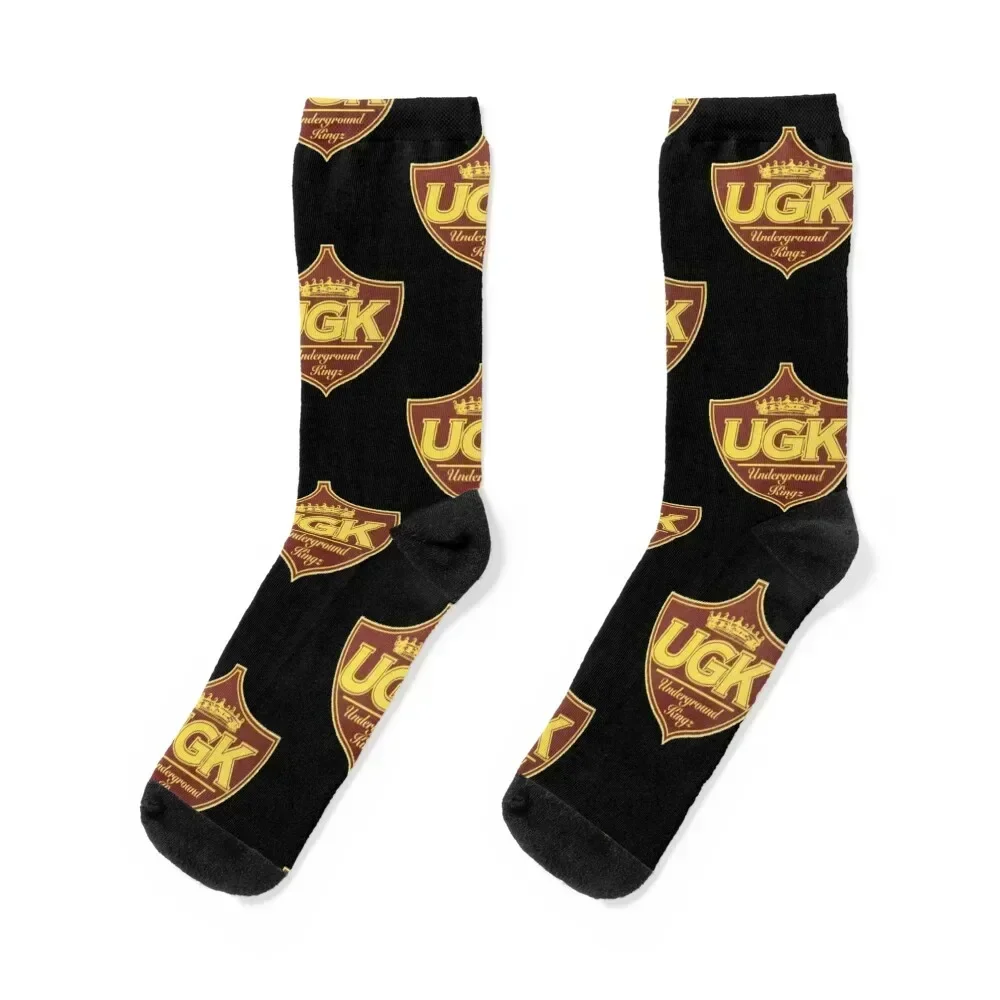 

ugk, underground kingz logo, pimp c Classic Socks heated christmas gifts Hiking boots Socks For Men Women's