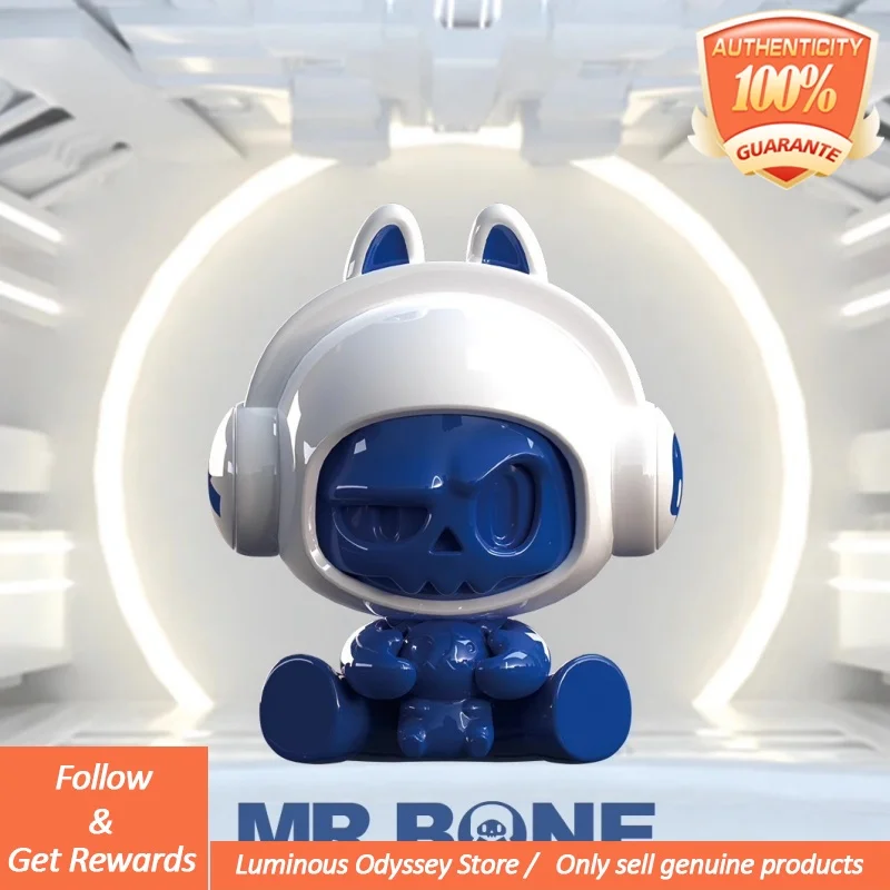 جديد Mr.Bone Babybone سلسلة صندوق أعمى Babybone عمل الشكل البسيطة Mr.Bone دمية صندوق غامض مفاجأة حقيبة حلية ديكور لعبة هدية #4