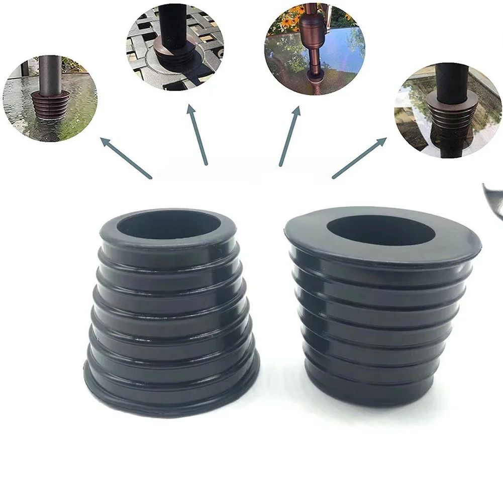 

Umbrella Stands Umbrella Cone Ring Rubber Silicone Shaking For Any Terrace Table For Umbrella Poles Prevent Scratches