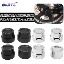 Motorcycle Accessories Rough Craft Carving Front Rear Axle Nut Covers Caps For Harley Sportster XL883 XL1200 Dyna Touring V-Rod