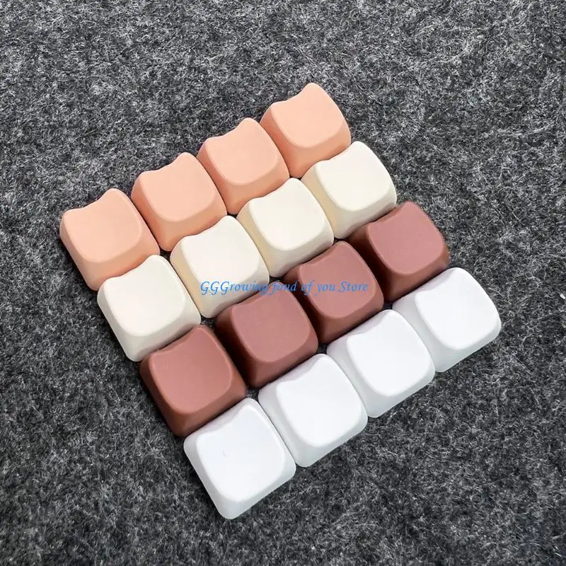 H9EB MAO Hight Cats Forma da cabeça PBT sublimations Keycaps para teclados mecânicos