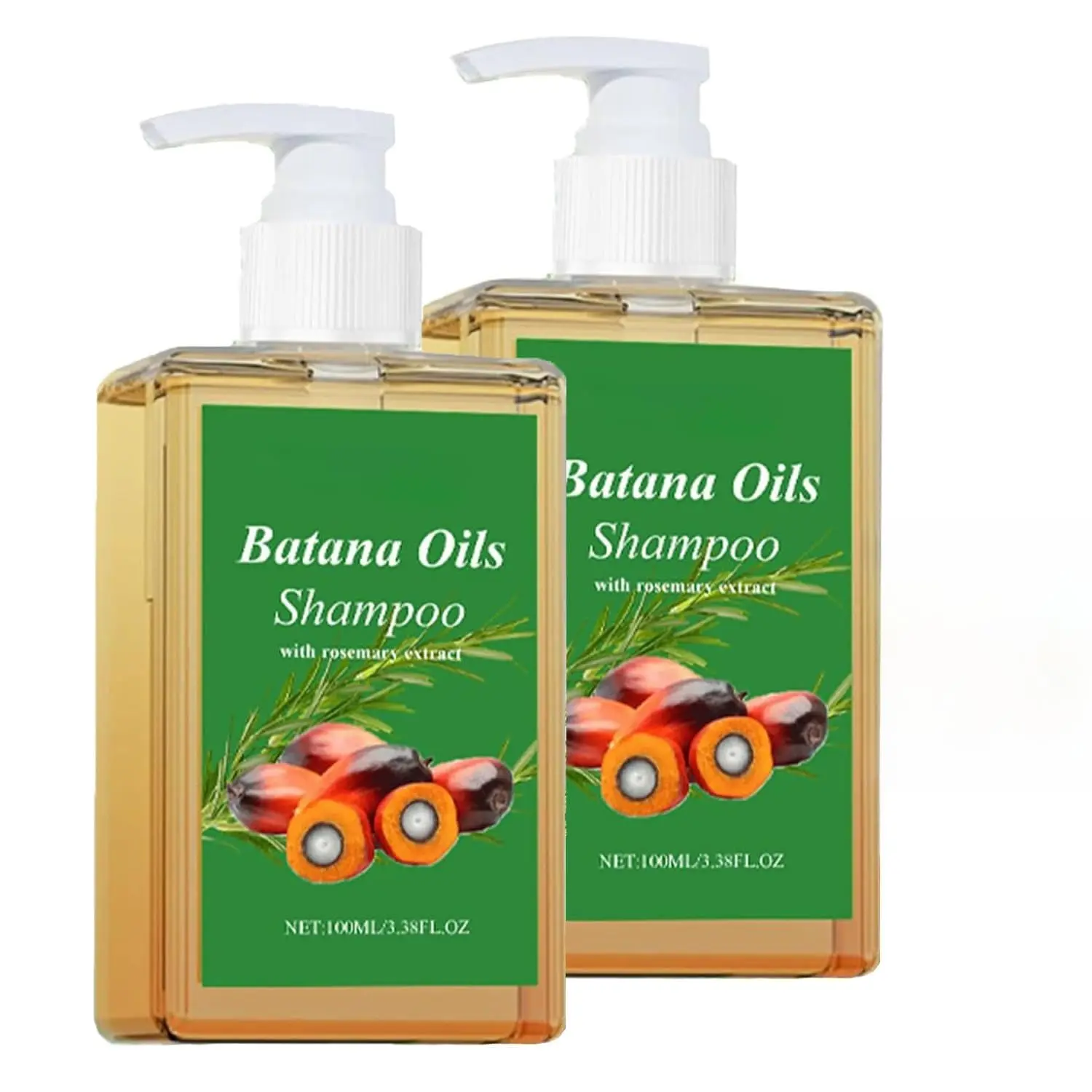 100% Batana Oil Shampoo, 100% Rosemary Oil Shampoo, Shampoo De Batana Para La Caida Del Cabello, Nourishes and Regenerates Hair