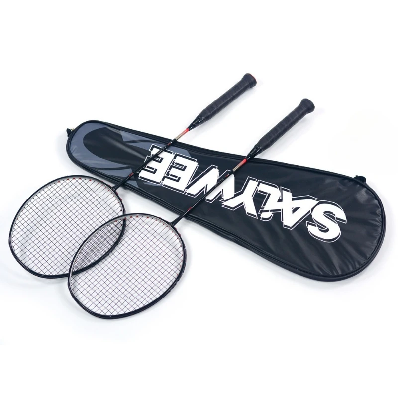 

‌Elite Badminton Racket: Electroplated 30T Shaft Offensive High-Poundage Featherweight Training Design Professional Tournament‌