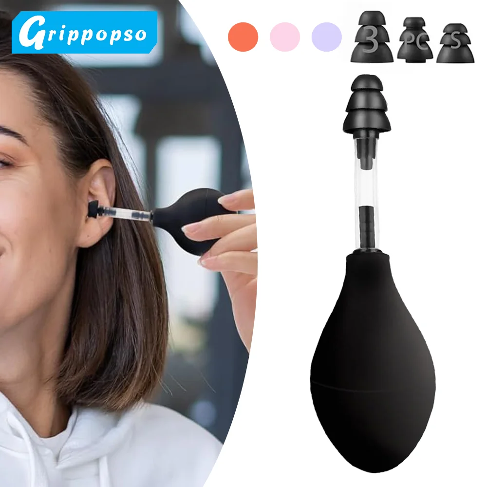 Portable Silicone Ear Pressure Relief Tool for Headaches