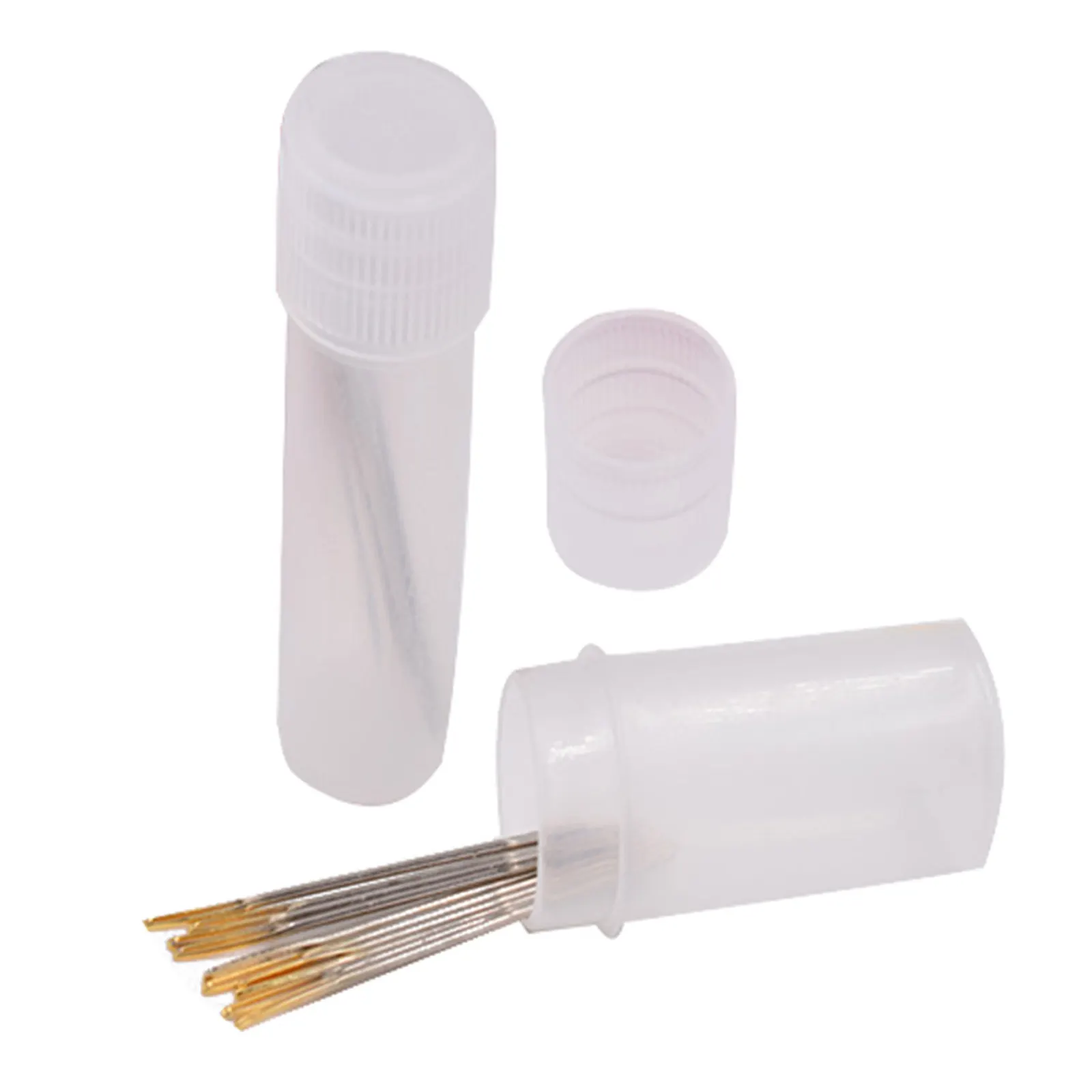 10Pcs Large Eye Blunt Tip Needles 3.7cm Thick Shaft for Knitting Yarn Sewing Cross Stitch Embroidery Large Eye Needle