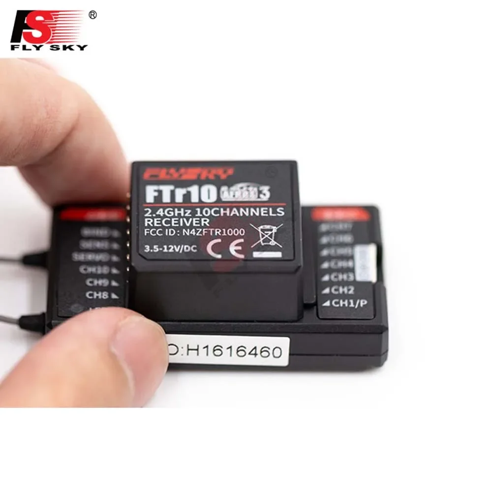 Flysky FTr10 receiver is suitable for PL18 NB4 vehicle bidirectional return 10 channels