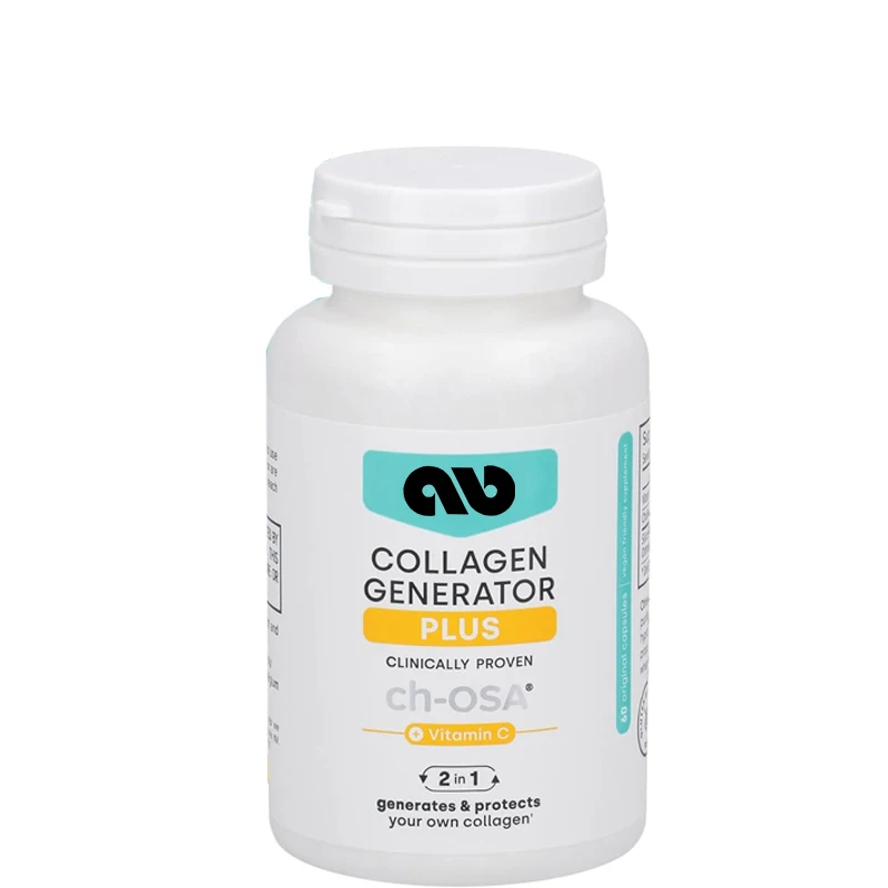 Biosil Collagen Generator Plus -60 capsules - Advanced collagen protection, containing patented ch OSA complex and vitamin C