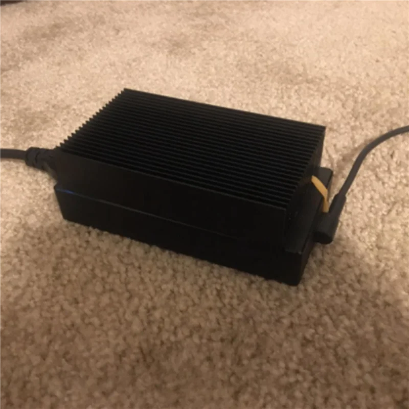 

6X Aluminum Large Heatsink 4.72 X 2.72 X 1.06 Inch /120 X 69 X 27 Mm Heat Sink Cooling Black Oxide Radiator 22 Fin
