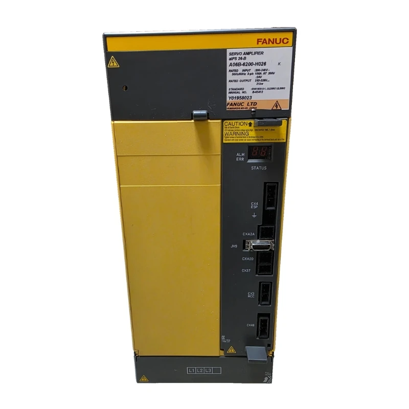 

Сервоусилитель Fanuc A06B-6200-H026, проверен, исправен, в наличии.