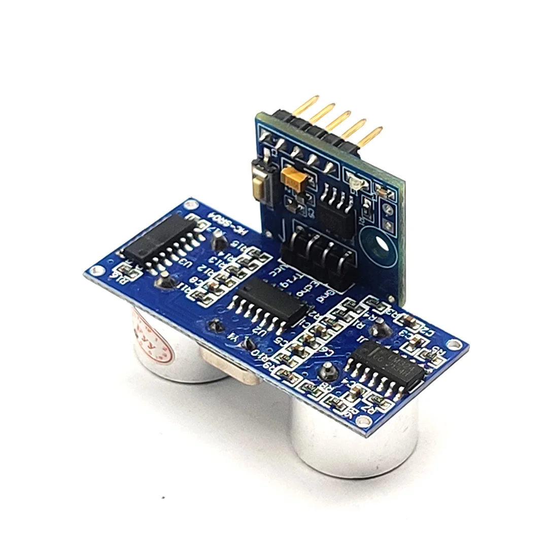 بالموجات فوق الصوتية قياس المسافة وحدة الاتصال التسلسلي HC-SR04 بالموجات فوق الصوتية الاستشعار 3.3 فولت 5 فولت 12 فولت امدادات الطاقة