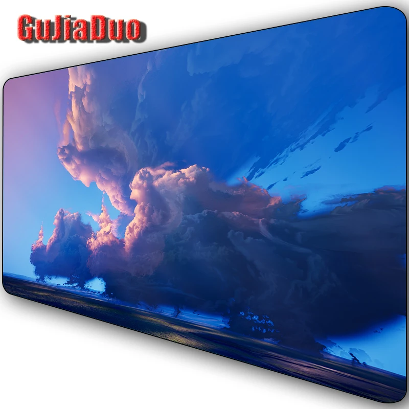 

40x90 Gamer Large Size Art Clouds Mouse Pad Computer Table Pad XXL Non-slip Pc Cushion Gaming Hoom Accessories Anime Mousepad