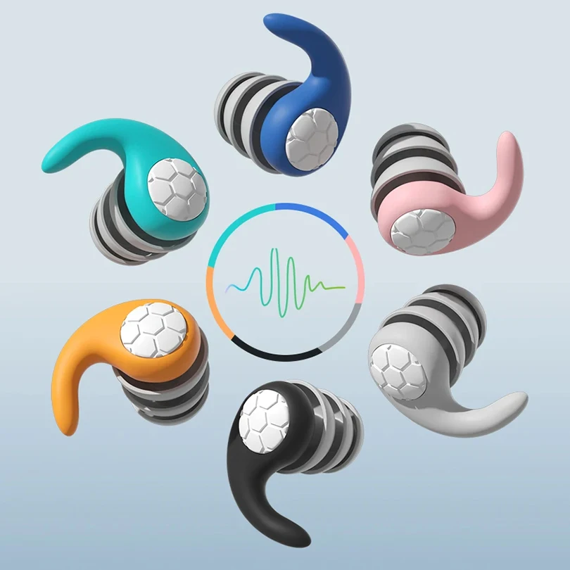 1Pair Sleeping Ear Plugs Noise Reduction Tapones Oido Ruido Soft Oordopjes Earplug Waterproof Tapones Para Dormir Earplugs