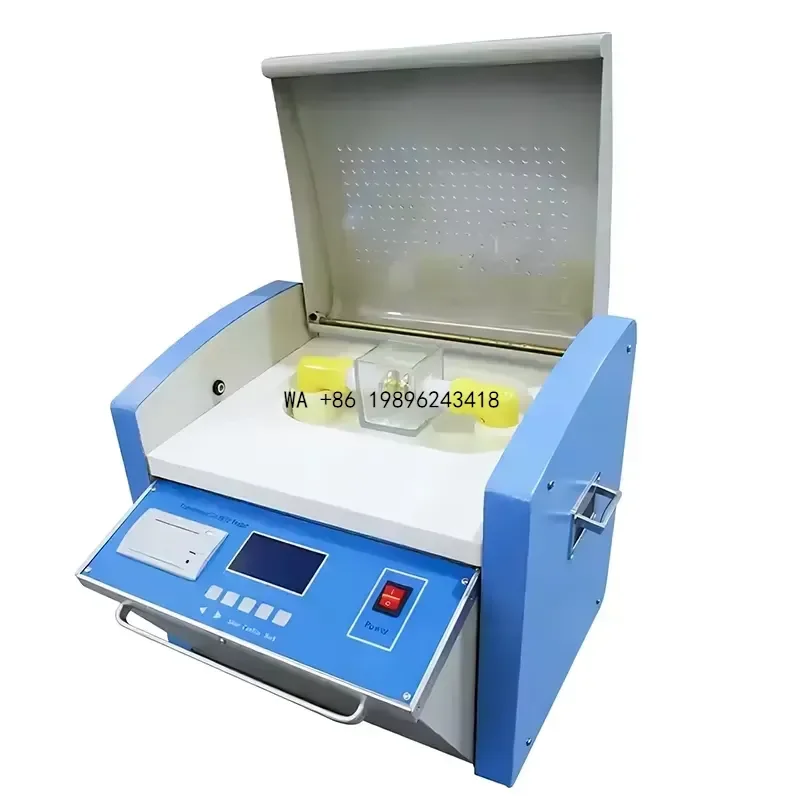 Wmwmnu Digital Dielectric Strength Tester for Transformer Oil Analysis Instrument BDV Tester