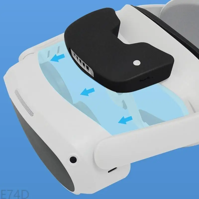 

E74D Face Cover for Pico 4 Silicone Mask Face Pad Light Blocking, Sweatproof
