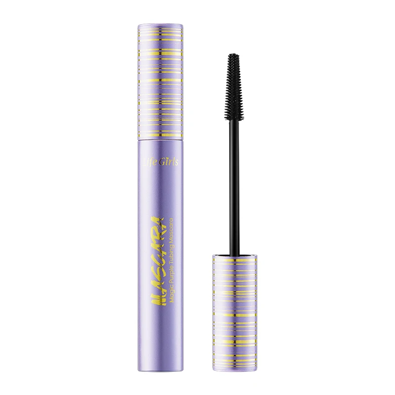 Life Girls Magic Purple Tube Mascara Volume riccio snello Trucco crema per ciglia impermeabile a lunga durata