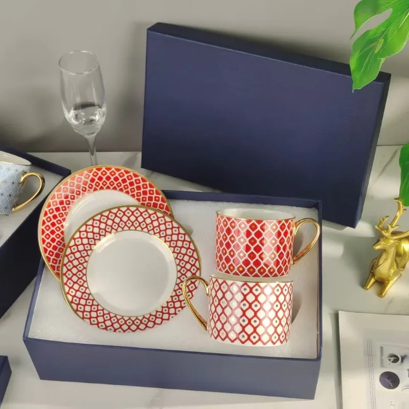 

Bone China Small Coffee Cup Hot Sale Concentrated Cup For Banquet Wedding Housewarming Gift