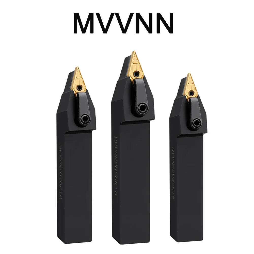 MVVNN External Turning Tool Bar MVVNN2525M16 MVVNN1616H16 MVVNN2020K16 72.5 Degrees CNC Lathe Cutting ToolHolder