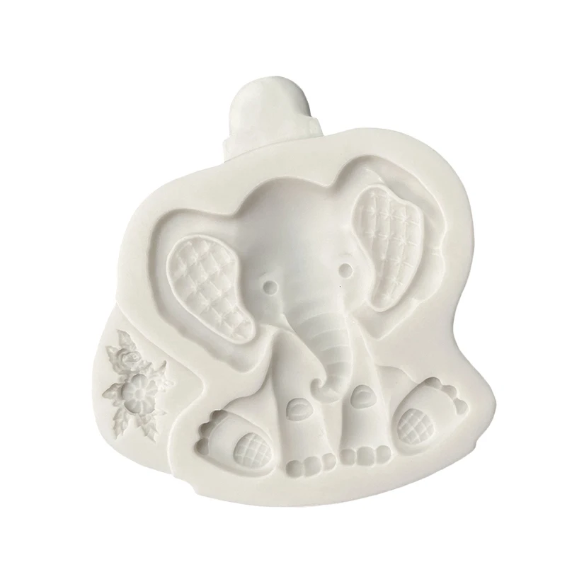 Elephant Silicone Mold Fondant Chocolate Sugarcraft Mold Cake Decorating Tools Baking Accessories