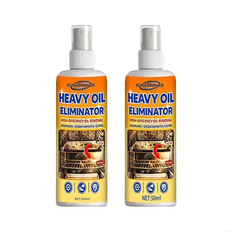 Cooking Mess Cleaner for Ovens with Pump Bottle Wipe-Down Care 87HA