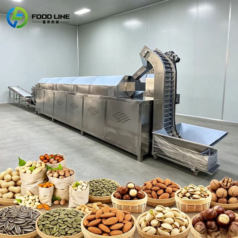 Manual Rotary Drum Roaster Simple Operation Low Cost Small Farm Nut Roasting Processing nut roaster machine Customized