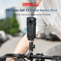 STARTRC Metal Frame For Insta360 X5 Shockproof Protective Rabbit Cage Lens Cover Case for Insta360 X5 Camera Accessories Bracket