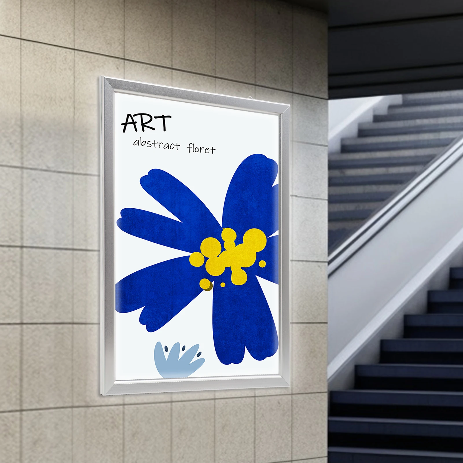 LED Backlit Movie Poster Art Picture Frame Light Box Advertising Display LED Poster Frame For Home Theaters, Interior Decoration