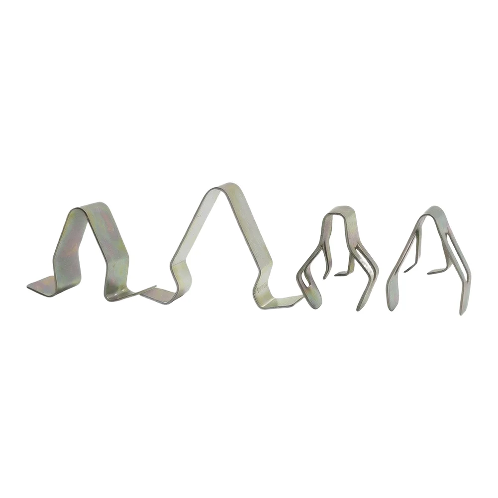 40pcs Metal Interior Trim Clips for Automotive Dashboard Panels CD Player Mounts Instrument Clusters and Radio Retainers