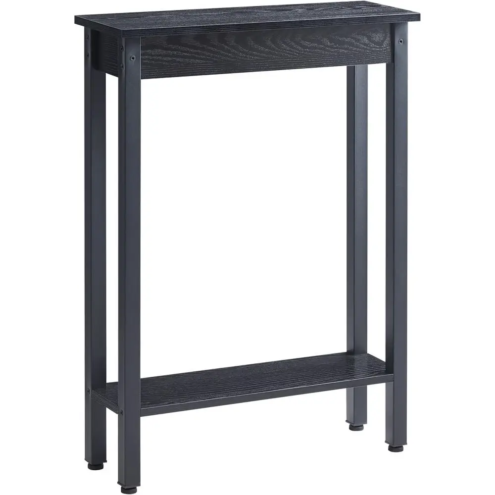 

Small ole Table with Shel Little Narrow Entryway Table Skinny Thin High Tall Display Stand or Entry Hall Hallway, oyer, as Eexte