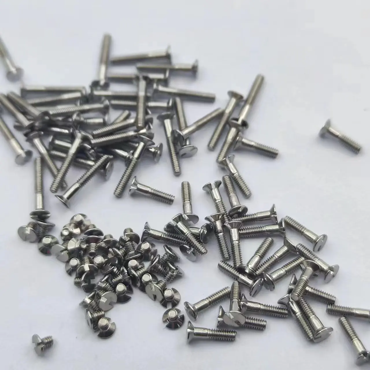 50pcs miscellaneous watch screws suitable for HUBLOT international watch straps, case bottom cover, all steel screws, watch acce