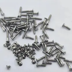 50pcs miscellaneous watch screws suitable for HUBLOT international watch straps, case bottom cover, all steel screws, watch acce